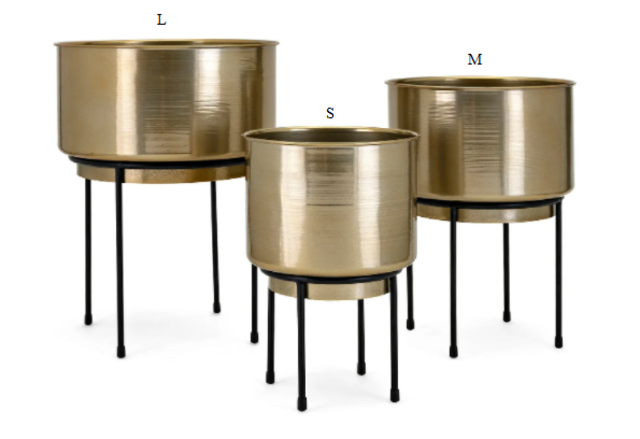 Maceta de pedestal Bladdo (Medium)